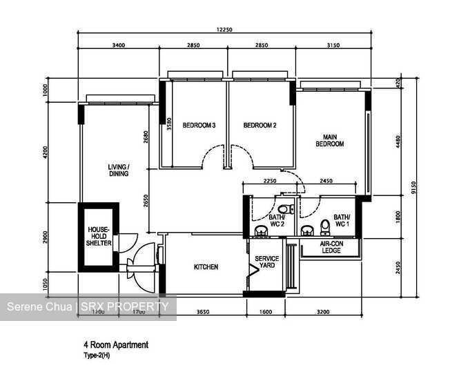 Blk 18D Macpherson Residency (Geylang), HDB 4 Rooms #313491351